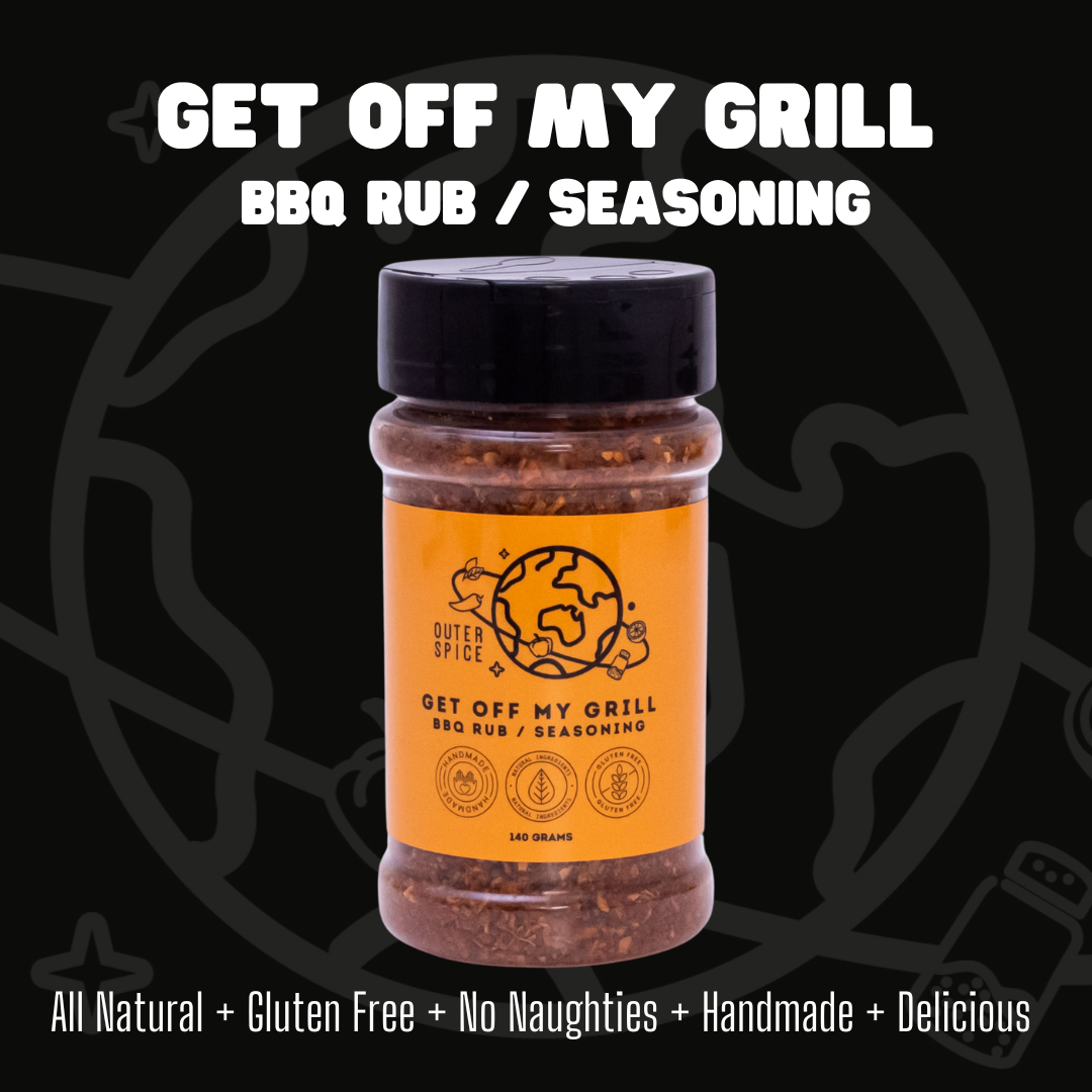 Get Off My Grill 140g Shaker - AWARD WINNING