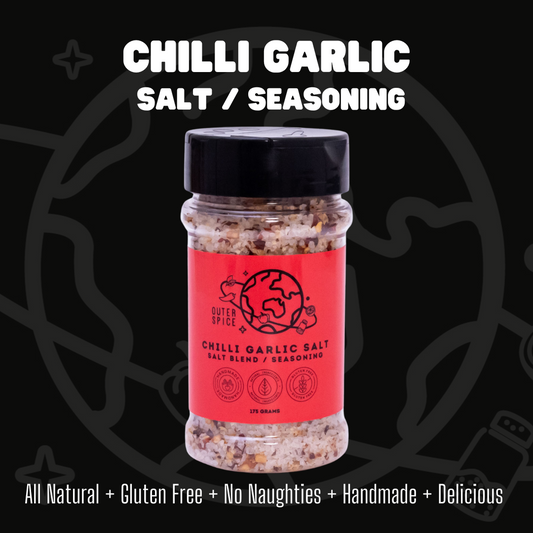 Chilli Garlic Salt- AWARD WINNING 175g Shaker