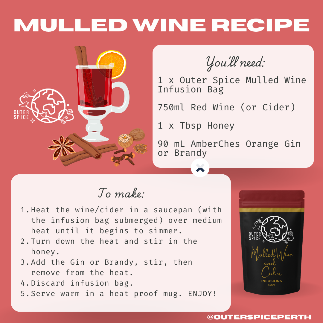 Spiced Mulled Wine Infusion – Just Add Wine