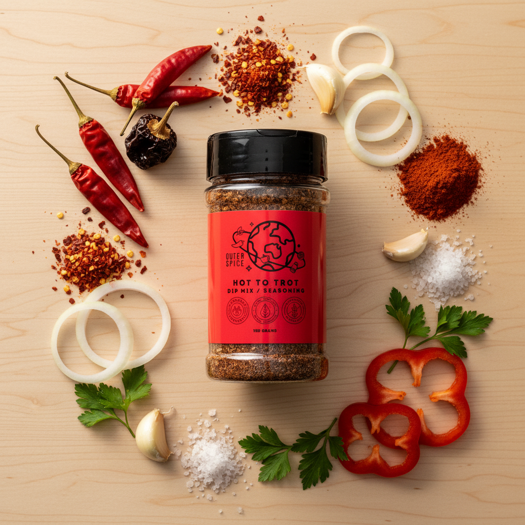 Hot To Trot – Award-Winning Spicy Dip & Seasoning Mix