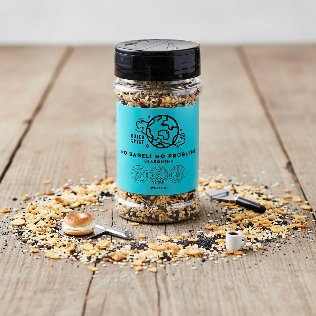 No Bagel! No Problem! – Award-Winning Bagel Spice Blend